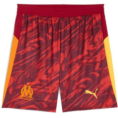 OLYMPIQUE DE MARSEILLE Short Gardien Rouge OM 25/26 S male - Publicité OLYMPIQUE DE MARSEILLE Short Gardien Rouge OM 25/26 S male - Publicité