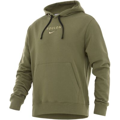 Sweat À Capuche Rugby Club Toulonnais Europe Vert 26/27 - Nike Taille XXXL male - Publicité Sweat À Capuche Rugby Club Toulonnais Europe Vert 26/27 - Nike Taille XXXL male - Publicité