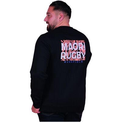 Sweat Maori Rugby Noir - Ruckfield XXXL male - Publicité Sweat Maori Rugby Noir - Ruckfield XXXL male - Publicité