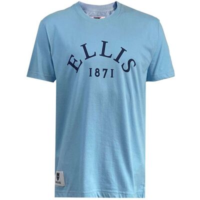 T-shirt Ellis Rugby 1871 Bleu Ciel XXXL male - Publicité T-shirt Ellis Rugby 1871 Bleu Ciel XXXL male - Publicité