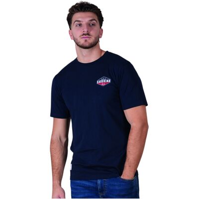 T-Shirt French Rugby Club Bleu Marine - Ruckfield XXXL male - Publicité T-Shirt French Rugby Club Bleu Marine - Ruckfield XXXL male - Publicité