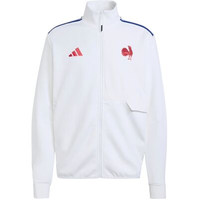 Veste Hymne XV de France Adidas 2025/2026 XXXL male - Publicité Veste Hymne XV de France Adidas 2025/2026 XXXL male - Publicité