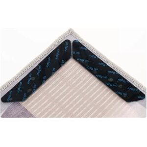 INF Paquet de 4 autocollants antidérapants pour tapis épais et meubles - Publicité INF Paquet de 4 autocollants antidérapants pour tapis épais et meubles - Publicité