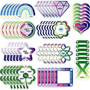 INF Autocollants Sensoriels Fleur de Diamant - Pack de 10 pour le Calme - Publicité INF Autocollants Sensoriels Fleur de Diamant - Pack de 10 pour le Calme - Publicité