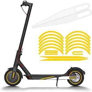 INF Autocollants à couverture complète pour trottinette électrique Xiaomi M365 Pro2 - Personnalisez votre trottinette ! Jaune - Publicité INF Autocollants à couverture complète pour trottinette électrique Xiaomi M365 Pro2 - Personnalisez votre trottinette ! Jaune - Publicité