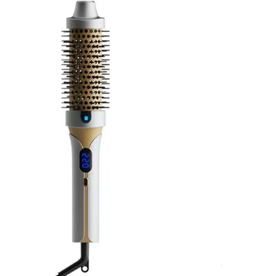 INF Fer à friser manuel avec contrôle de température et peigne lisseur Or - Publicité INF Fer à friser manuel avec contrôle de température et peigne lisseur Or - Publicité