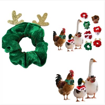 INF (Lot de 2) Collier de Noël pour animaux - Motif bois de renne, élastique et confortable - Publicité INF (Lot de 2) Collier de Noël pour animaux - Motif bois de renne, élastique et confortable - Publicité