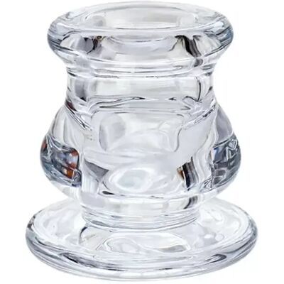 INF Cloche à Bougie en Verre Borosilicate Transparent - Style Vintage Nordique - Publicité INF Cloche à Bougie en Verre Borosilicate Transparent - Style Vintage Nordique - Publicité
