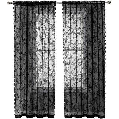 INF Modèle 100 x 200 cm Rideaux en Dentelle Vintage - Rideaux - Publicité INF Modèle 100 x 200 cm Rideaux en Dentelle Vintage - Rideaux - Publicité