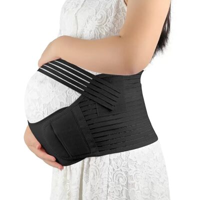 INF Bande de soutien abdominal de maternité ajustable - Ceinture de grossesse respirante L - Publicité INF Bande de soutien abdominal de maternité ajustable - Ceinture de grossesse respirante L - Publicité