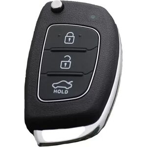 INF Coque de clé de voiture 3 boutons avec rainure droite pour coffre, compatible avec Hyundai et Kia - Publicité INF Coque de clé de voiture 3 boutons avec rainure droite pour coffre, compatible avec Hyundai et Kia - Publicité