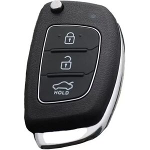 INF Coque de clé de voiture 3 boutons avec rainure centrale pour coffre, compatible avec Hyundai et Kia - Publicité INF Coque de clé de voiture 3 boutons avec rainure centrale pour coffre, compatible avec Hyundai et Kia - Publicité