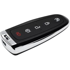 INF Coque de clé de remplacement noire à 5 boutons compatible avec Ford Edge et Lincoln - Publicité INF Coque de clé de remplacement noire à 5 boutons compatible avec Ford Edge et Lincoln - Publicité