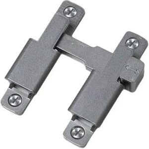 INF Verrou de porte coulissante compatible avec portes à 90°/180° - Installation par perçage avec vis incluses, aluminium Argent - Publicité INF Verrou de porte coulissante compatible avec portes à 90°/180° - Installation par perçage avec vis incluses, aluminium Argent - Publicité
