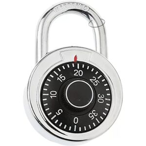INF Cadenas à combinaison à cadran rond - Serrure de sécurité en alliage de zinc pour salle de sport, casier, bagages - Publicité INF Cadenas à combinaison à cadran rond - Serrure de sécurité en alliage de zinc pour salle de sport, casier, bagages - Publicité