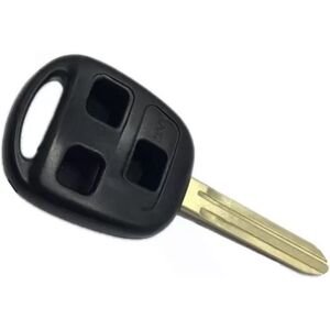 INF Coque de clé de remplacement non marquée à 3 boutons compatible avec les clés à lame droite Toyota - Publicité INF Coque de clé de remplacement non marquée à 3 boutons compatible avec les clés à lame droite Toyota - Publicité