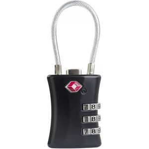 INF Cadenas de Valise Homologué TSA avec Câble - Cadenas à Combinaison en Alliage de Zinc Le noir - Publicité INF Cadenas de Valise Homologué TSA avec Câble - Cadenas à Combinaison en Alliage de Zinc Le noir - Publicité
