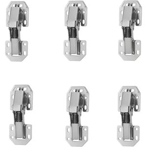 INF Charnières en acier inoxydable 3 pouces avec vis en fer - 6 jeux, forme de pont, ouverture à 90 degrés - Publicité INF Charnières en acier inoxydable 3 pouces avec vis en fer - 6 jeux, forme de pont, ouverture à 90 degrés - Publicité