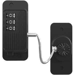 INF Verrou de Sécurité Multifonction - Verrou à Combinaison Adhésif Sans Trace pour Réfrigérateur et Armoires (ABS+Fil d'acier) Le noir - Publicité INF Verrou de Sécurité Multifonction - Verrou à Combinaison Adhésif Sans Trace pour Réfrigérateur et Armoires (ABS+Fil d'acier) Le noir - Publicité