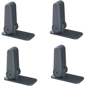 INF Loquets de Sécurité Multi-usages Pack de 4 - Verrou ABS Auto-adhésif pour Armoires, Portes de Four et Portes Le noir - Publicité INF Loquets de Sécurité Multi-usages Pack de 4 - Verrou ABS Auto-adhésif pour Armoires, Portes de Four et Portes Le noir - Publicité