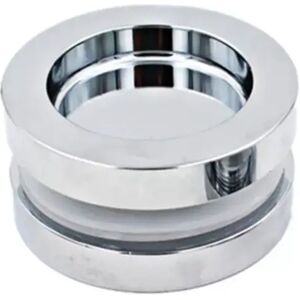 INF Poignée de porte en verre invisible affleurante - Poignée encastrée en alliage d'aluminium argenté pour portes en verre L - Publicité INF Poignée de porte en verre invisible affleurante - Poignée encastrée en alliage d'aluminium argenté pour portes en verre L - Publicité