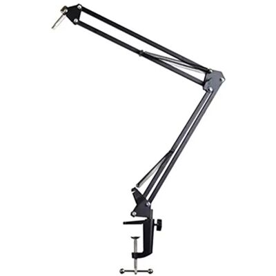 INF Bras de microphone réglable - Support de microphone, Noir - Publicité INF Bras de microphone réglable - Support de microphone, Noir - Publicité