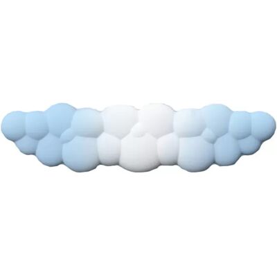 INF Ensemble tapis de souris ergonomique avec repose-poignets - Bleu dégradé - Publicité INF Ensemble tapis de souris ergonomique avec repose-poignets - Bleu dégradé - Publicité
