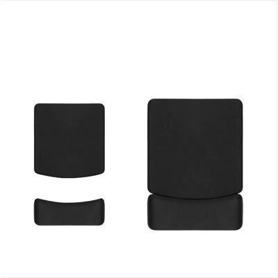 INF Repose-poignet ergonomique divisé en silicone - Support antidérapant pour bureau et ordinateur portable - Publicité INF Repose-poignet ergonomique divisé en silicone - Support antidérapant pour bureau et ordinateur portable - Publicité