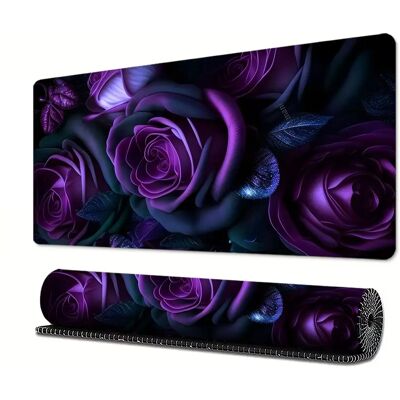 INF Tapis de Souris Floral en Caoutchouc - Antidérapant, Design Créatif pour Maison & Bureau S - Publicité INF Tapis de Souris Floral en Caoutchouc - Antidérapant, Design Créatif pour Maison & Bureau S - Publicité