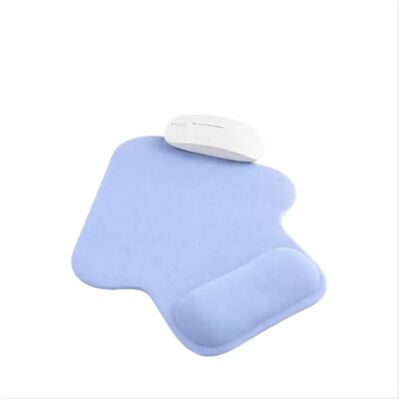 INF Repose-poignets et tapis de souris ergonomiques en silicone et lycra, antidérapants pour un confort de travail optimal. Bleu - Publicité INF Repose-poignets et tapis de souris ergonomiques en silicone et lycra, antidérapants pour un confort de travail optimal. Bleu - Publicité