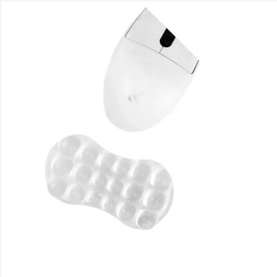 INF Tapis repose-poignet en silicone cristal - Support ergonomique poignet antidérapant, coussin silicone, 12.9cm x 6.9cm Transparent - Publicité INF Tapis repose-poignet en silicone cristal - Support ergonomique poignet antidérapant, coussin silicone, 12.9cm x 6.9cm Transparent - Publicité