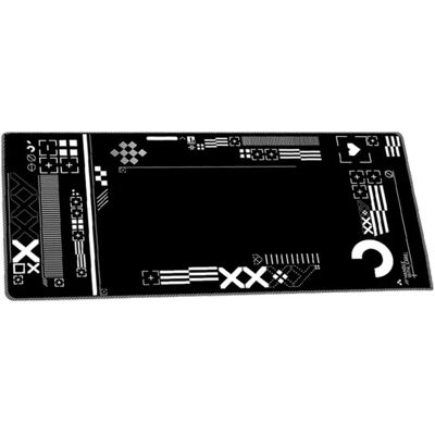 INF Tapis de souris imprimé 90x40cm - Grand tapis de bureau en caoutchouc antidérapant lavable pour clavier et souris, bureau - Publicité INF Tapis de souris imprimé 90x40cm - Grand tapis de bureau en caoutchouc antidérapant lavable pour clavier et souris, bureau - Publicité