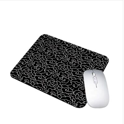 INF Tapis de souris en caoutchouc – Bord épais surpiqué, surface douce antidérapante pour ordinateur portable et bureau, 25cm x - Publicité INF Tapis de souris en caoutchouc – Bord épais surpiqué, surface douce antidérapante pour ordinateur portable et bureau, 25cm x - Publicité