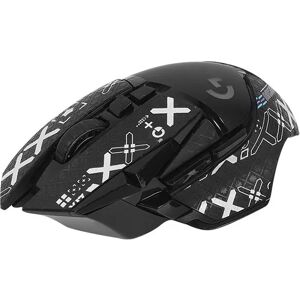 INF Autocollants de souris à adhérence améliorée pour Logitech G502 - Noir