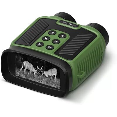 INF Jumelles de Vision Nocturne 4K - Télescope Numérique Infrarouge Haute Définition pour Camping, Observation des Oiseaux et Vert - Publicité INF Jumelles de Vision Nocturne 4K - Télescope Numérique Infrarouge Haute Définition pour Camping, Observation des Oiseaux et Vert - Publicité
