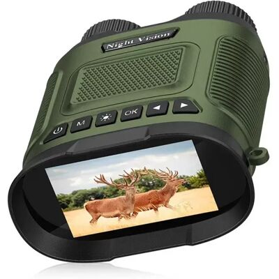 INF Jumelles de Vision Nocturne Infrarouge HD Portables avec Zoom Numérique 8x pour Activités de Plein Air Vert - Publicité INF Jumelles de Vision Nocturne Infrarouge HD Portables avec Zoom Numérique 8x pour Activités de Plein Air Vert - Publicité