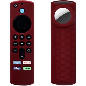 INF Housse de protection de télécommande pour Fire TV Stick 2024ALEXA 3e génération airtag Vin rouge - Publicité INF Housse de protection de télécommande pour Fire TV Stick 2024ALEXA 3e génération airtag Vin rouge - Publicité