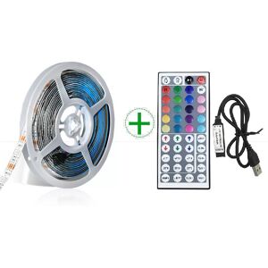 INF Kit de bande lumineuse LED RVB 3M avec télécommande IR à 44 touches - Publicité INF Kit de bande lumineuse LED RVB 3M avec télécommande IR à 44 touches - Publicité