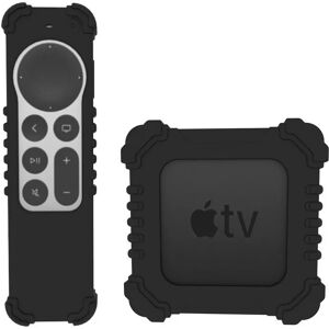 INF Ensemble de protection en silicone pour télécommande Apple TV 4K - Publicité INF Ensemble de protection en silicone pour télécommande Apple TV 4K - Publicité