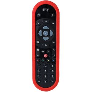 INF Housse de Télécommande en Silicone Compatible avec SKY Version Anglaise - Antichoc, Antidérapante Rouge - Publicité INF Housse de Télécommande en Silicone Compatible avec SKY Version Anglaise - Antichoc, Antidérapante Rouge - Publicité