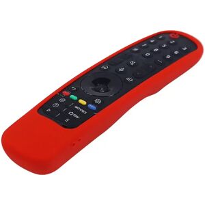INF Housse en silicone pour télécommande avec cordon compatible avec LG MR21GC, LG MR21N, LG MR21GA - Anti-choc, anti-tache, Rouge - Publicité INF Housse en silicone pour télécommande avec cordon compatible avec LG MR21GC, LG MR21N, LG MR21GA - Anti-choc, anti-tache, Rouge - Publicité