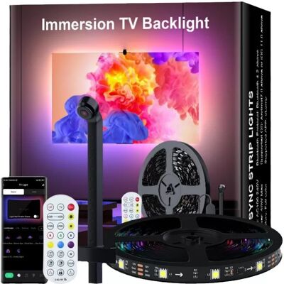 INF Kit de rétroéclairage TV LED USB 5V 3,8 m pour téléviseurs 55 pouces - Publicité INF Kit de rétroéclairage TV LED USB 5V 3,8 m pour téléviseurs 55 pouces - Publicité