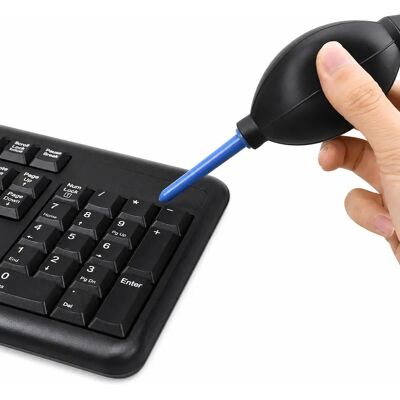 Souffleur d'air en silicone INF - Outil de nettoyage électronique - Publicité Souffleur d'air en silicone INF - Outil de nettoyage électronique - Publicité