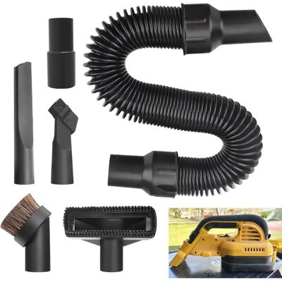 INF Kit tuyau d'aspirateur et accessoires - Tuyau de remplacement flexible compatible avec DeWalt DCV517B DCV517M1 DC515B - Publicité INF Kit tuyau d'aspirateur et accessoires - Tuyau de remplacement flexible compatible avec DeWalt DCV517B DCV517M1 DC515B - Publicité