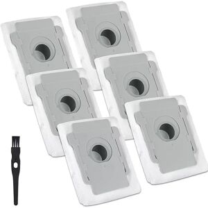 INF Paquet de 6 sacs d'aspirateur pour iRobot Roomba i7 i7+ i7+ E5 E6 S9 S9+
