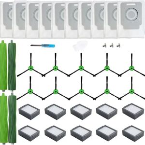 INF Kit de pièces de rechange complet compatible avec les modèles iRobot Roomba séries I et J
