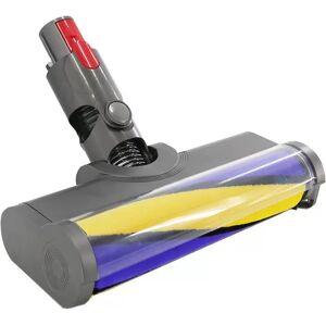INF Brosse Révélatrice de Poussière Verte Compatible avec Dyson V10 Slim/V12 Slim XB Jaune Bleu Velours Doux