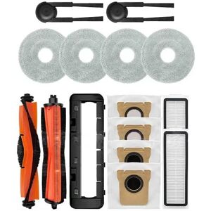 INF Kit d'accessoires de remplacement compatible avec l'aspirateur robot Xiaomi Mijia M40S