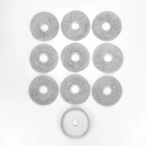 INF Lot de 10 lingettes de rechange compatibles avec Xiaomi Mijia 5 PRO / OV21CN