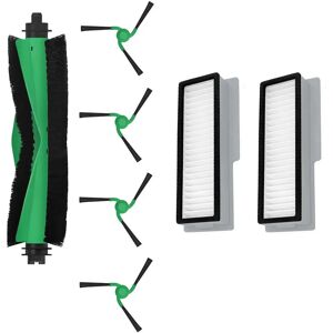 INF Kit de remplacement Roomba Mini – compatible avec iRobot Roomba Mini, brosse principale, filtres et brosses latérales, ABS